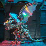 Mecrobremake Nidhogg Metal Puzzle: 3D Assembly with Interchangeable Wings A$138.77 Shipped @ Mecrob, Hong Kong