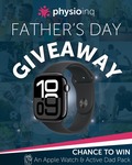 Win a Father's Day Gift (Apple Watch Series 10 46mm, $50 rebel Voucher & Gym Accessories) @ PhysioInq