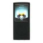 iPod Nano 4th Gen Silicone Case Skin Case (Black) 1c