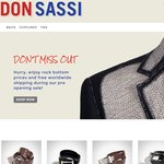 Don Sassi: Fine Nappa Leather Suit Belts for $30US Including Worldwide Shipping!