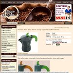 Forever 3 Cup Espesso Coffee Makers Percolators Stove Top Made in Italy -$29.95 + Free Shipping 