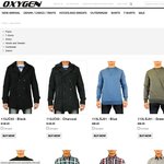 Oxygen Menswear 70% off Storewide. Mens Jeans from $29.95, Tees $14.99, Hoodies and More