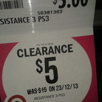 Resistance 3 (PS3) Only $5 @ Target