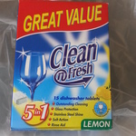 Dishwasher Tablets - Clean N Fresh Pack of 15 for $1.99 @ IGA, Merrylands West NSW