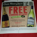 Dan Murphy Free Standard Delivery to Metro Area (Excludes Beer and RTD's)