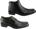Raoul Merton Mens Leather Footwear (COMBO SALE) 1 Pair Boots & 1 Pair Shoes Only $89.95 + $9.95