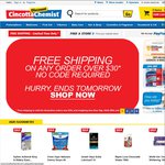 FREE Shipping Australia Wide for Orders over $30 (Weighing Less Than 3kg) No Code Required @ Cincotta Chemist