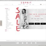 Esprit Mid Season Sale - over 500 Styles at up to 50% off: Womens, Mens & Kids