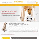 $20 off All Pet Supplies (Min. $120 Spend) @ DogFood.com.au