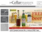 Cellarmasters $109 Summer Mix (10 Wines Pack) + Choice of FREE 24pack of Beer