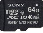 Sony 64GB microSDXC Class 10 UHS-1 Memory Card $36.67 Delivered @ Amazon