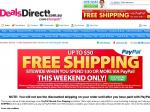 Free Shipping Sitewide on Deals Direct When Spending $30 or More (PayPal)