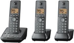 Panasonic Cordless Phone Triple Pack Model No. KX-TG2723ALM - $57 The Good Guys