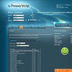 $0.001/Minute Calls to AU MOBILE I.e. 1 Cent Gets You 10 Minutes - PowerVoip.com