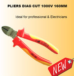 Professional Electrical Plier Diag Cut 1000V 160MM $8.99 + Delivery @ Global Electronics