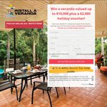 Win a Veranda Valued up to $10,000 Plus a $2,000 Holiday Voucher from Install A Veranda