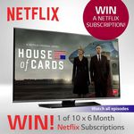 Win 1 of 10 Netflix Subscriptions (6 Months) from LG