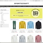 50% off @ Sportscraft, Polos Are Reduced to $24.50