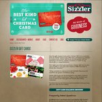 Free Salad Bar Voucher (Worth up to $25.95) with Purchase of $50 (or More) Gift Card @ Sizzler [QLD/NSW/WA]