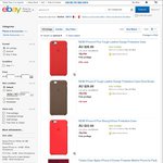 Genuine iPhone 6 Plus Official Leather Case $29 (RRP: $69), Official Silicon Cases $22 @ Telstra eBay