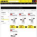 Sennheiser Momentum in-Ear Headphones $95 JB Hi-Fi