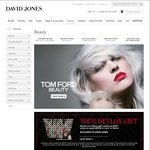 Beauty Gifts with Purchase at David Jones - Dermalogica, Shiseido, Revlon, Napoleon Perdis