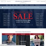 10% off Everything + Free Shipping Sitewide (No Min Spend) @ Charles Tyrwhitt