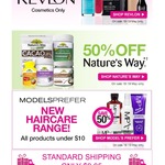 Priceline - 50% off Revlon Cosmetics [18/5-19/5]
