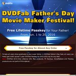 Dvdfab June Sales: Free Passkey (Valued at $60) with Most Orders, 35% off Video Converter and DVD Creator + More