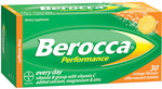 Berocca Performance Vitamin and Mineral Supplement 30pk $5 @Target (in Store Only)