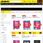 JB Hi-Fi - Buy 2 Get 1 Free (Movies + TV Shows) [Starts 1st Aug]