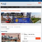 $50 Zuji Voucher with Any Flight Booking Using Visa Checkout (except Tiger, Scoot) @ Zuji
