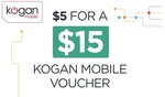 $5 for $15 to Spend on Kogan Mobile Prepaid Options (New Kogan Customers) @ Groupon