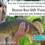 Buy Any Blue Seas Tackle Lure Fishing Gift Packs or Tackle Kits and Receive a $10 Gift Voucher @ Blue Seas Tackle Co