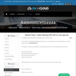 Black Friday / Cyber Monday 60% off Hosting @ On a Cloud 