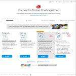 Adobe Creative Cloud - All Apps 1yr Subscription A $552, 20% off