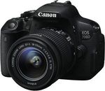 Canon 750D Single Lens Kit $619.20, 700D Single Lens Kit $563.40, 1300D Single Lens Kit $340.40 (after Cashback) @ TGG eBay