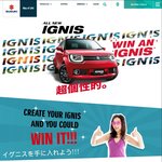 Win a Brand New 2017 Suzuki Ignis Automatic Worth up to $21,750