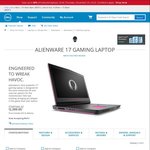 Alienware 15 R3 / 17 R4 up to $800 off (Alienware 17" Starting $2399, i7-6700HQ, 8G RAM, GTX 1060, 128SSD + 1TB)