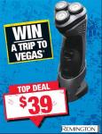 Rechargeable Remington Mens Shaver $39 from Harvey Norman