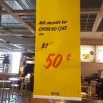 IKEA Logan QLD 100g Chocolate Bars 50 Cents (Normally $1)