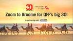 Win 1 of 30 Trips to Broome for 4 Worth $11,384 from Seven Network [Qantas FF Members]