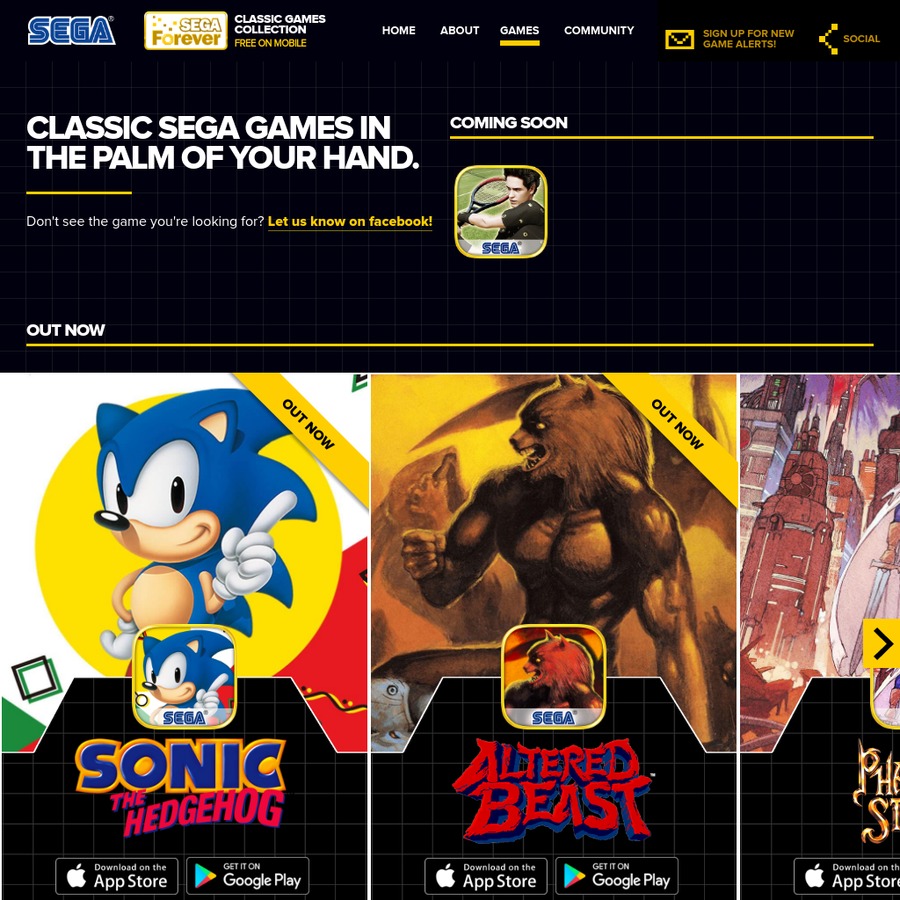 What is Sega Forever? App offers Mega Drive classics such as Sonic the  Hedgehog and Altered Beast for free