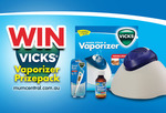 Win a Vicks Warm Steam Vaporizer Pack worth >$100 from MumCentral