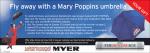 Mary Poppins Musical, Myer + Sunday Age Are Giving Away a Mary Poppins Umbrella (VIC)