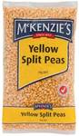 Mckenzie's Yellow Split Peas 1kg $1.45 1/2 Price Woolworths - Instore and Online