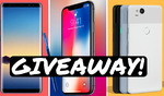 Win 1 of 3 Smartphones (iPhone X/ Samsung Galaxy Note8/ Google Pixel 2) from Gear Live