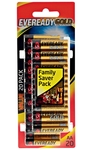 Eveready GOLD AA Batteries 20PK,$7.00@Clive Peeters, $19.14 at Big W