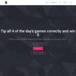 Win $10 for Predicting 4 Aus Sports Games from Specky App