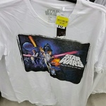 Star Wars Shirt $1 (Was $10), Kmart's In House Kids 'Heely's' $10 (Shoes with Wheels) @ Kmart